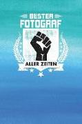 Bester Fotograf Aller Zeiten: Punktiertes Notizbuch Mit 120 Seiten Zum Festhalten Für Eintragungen Aller Art