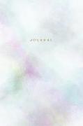 Journal: Luxury Iridescent Effect Notebook: 120-Page Lined - Pink Pastel Pearl Unicorn