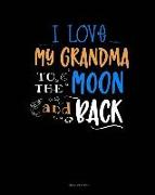 I Love My Grandma to the Moon and Back: Meal Planner