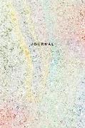 Journal: Unicorn Inspired Notebook: 120-Page Lined - Iridescent Pastel Pearl