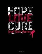 Hope Love Cure Breast Cancer Awareness: Meal Planner