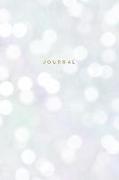 Journal: Iridescent Effect Notebook: 120-Page Lined - Luxury Pink Bokeh Sparkles