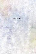 Journal: Iridescent Effect Notebook: 120-Page Lined - Luxury Watercolor Pastel Pearl