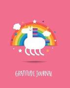 Gratitude Journal: Cute Rainbow Unicorn. One Minute Gratitude Journal for Kids. Diary to Write in Good Things That Make You Happy (Custom