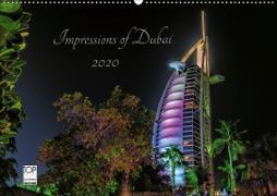Impressions of Dubai 2020 (Wandkalender 2020 DIN A2 quer)
