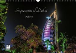 Impressions of Dubai 2020 (Wandkalender 2020 DIN A3 quer)