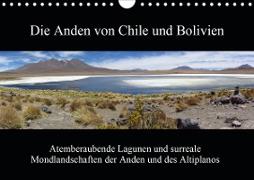 Die Anden von Chile und Bolivien (Wandkalender 2020 DIN A4 quer)