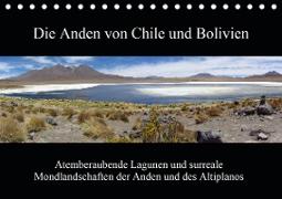 Die Anden von Chile und Bolivien (Tischkalender 2020 DIN A5 quer)