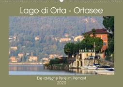 Lago di Orta - Ortasee (Wandkalender 2020 DIN A2 quer)