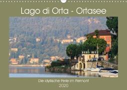 Lago di Orta - Ortasee (Wandkalender 2020 DIN A3 quer)
