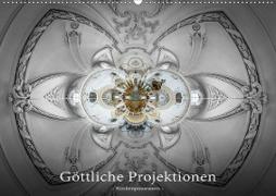 Göttliche Projektionen - Kirchenpanoramen (Wandkalender 2020 DIN A2 quer)