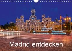 Madrid entdecken (Wandkalender 2020 DIN A4 quer)