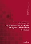 Les genres textuels en langues étrangères : entre théorie et pratique