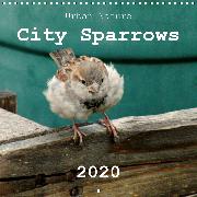 City Sparrows (Wall Calendar 2020 300 × 300 mm Square)