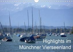 Highlights im Münchner Vierseenland (Wandkalender 2020 DIN A4 quer)