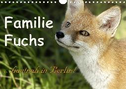 Familie Fuchs hautnah in Berlin (Wandkalender 2020 DIN A4 quer)