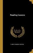 Reading Lessons