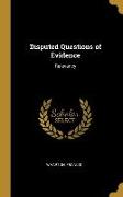 Disputed Questions of Evidence: Relevancy