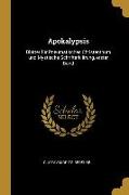 Apokalypsis: Blätter Für Pneumatisches Christenthum Und Mystische Schrifterklärung, Erster Band