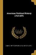 American Political History 1763-1876