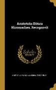 Aristotelis Ethica Nicomachea. Recognovit