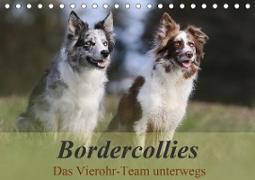 Bordercollies - Das Vierohr-Team unterwegs (Tischkalender 2020 DIN A5 quer)