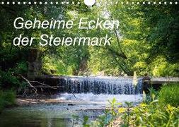 Geheime Ecken der Steiermark (Wandkalender 2020 DIN A4 quer)