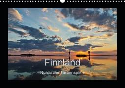 Finnland - Nordische Farbenspiele (Wandkalender 2020 DIN A3 quer)