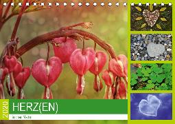 Herz(en) - in der Natur (Tischkalender 2020 DIN A5 quer)