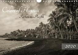Colors of Hawaii - Farben im Pazifik (Wandkalender 2020 DIN A4 quer)