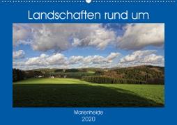 Landschaften rund um Marienheide (Wandkalender 2020 DIN A2 quer)