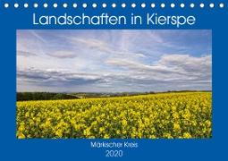 Landschaften in Kierspe (Tischkalender 2020 DIN A5 quer)