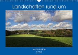 Landschaften rund um Marienheide (Wandkalender 2020 DIN A3 quer)