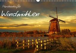 Märchenhafte Windmühlen (Wandkalender 2020 DIN A3 quer)
