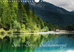 Seen - Berge - Salzkammergut (Wandkalender 2020 DIN A4 quer)