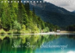 Seen - Berge - Salzkammergut (Tischkalender 2020 DIN A5 quer)