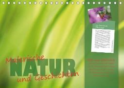 Malerische NATUR und Geschichten (Tischkalender 2020 DIN A5 quer)