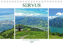 Servus. Landschaften im Tirol (Tischkalender 2020 DIN A5 quer)