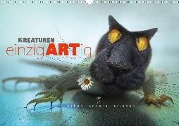Kreaturen einzigARTig - skurrile Tierbilder (Wandkalender 2020 DIN A3 quer)
