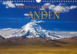 Blickpunkte der Anden (Wandkalender 2020 DIN A4 quer)