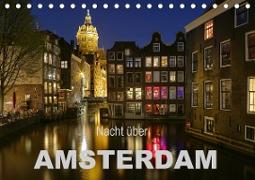 Nacht über Amsterdam (Tischkalender 2020 DIN A5 quer)