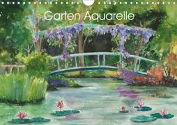 Garten Aquarelle (Wandkalender 2020 DIN A4 quer)