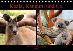 Koala, Känguru und Co. - Das wilde Tierreich Australiens (Tischkalender 2020 DIN A5 quer)