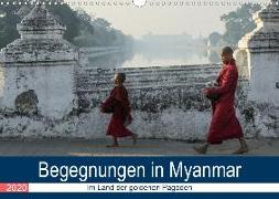 Begegnungen in Myanmar (Wandkalender 2020 DIN A3 quer)