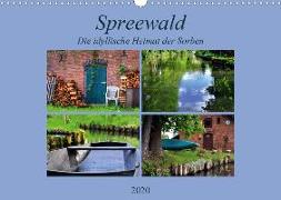 Spreewald - Idyllische Heimat der Sorben (Wandkalender 2020 DIN A3 quer)