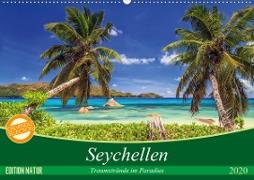 Seychellen - Traumstrände im Paradies (Wandkalender 2020 DIN A2 quer)