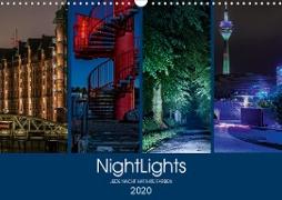 NightLights (Wandkalender 2020 DIN A3 quer)