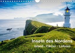 Inseln Des Nordens (Wandkalender 2020 DIN A4 quer)