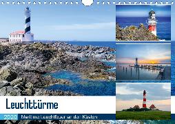 Leuchttürme - Maritime Leuchtfeuer an den Küsten (Wandkalender 2020 DIN A4 quer)