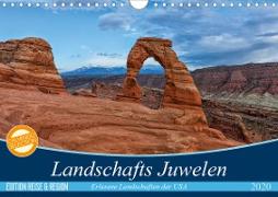 Landschafts Juwelen - Erlesene Landschaften der USA (Wandkalender 2020 DIN A4 quer)